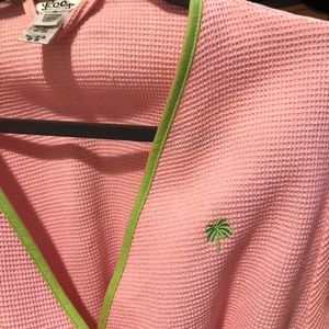 Lilly Pulitzer cotton bathrobe